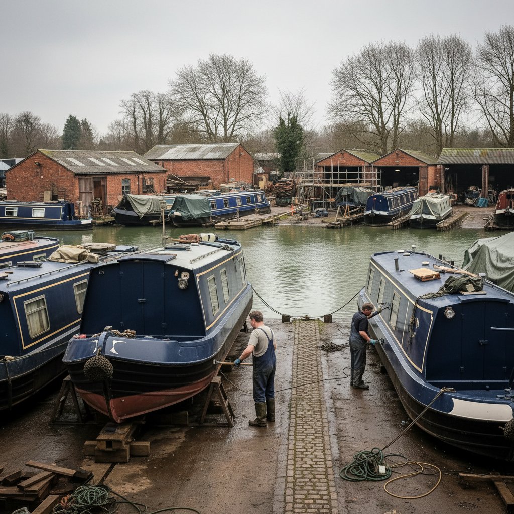 Mastering Narrowboat Maintenance for UK Boat Yards
