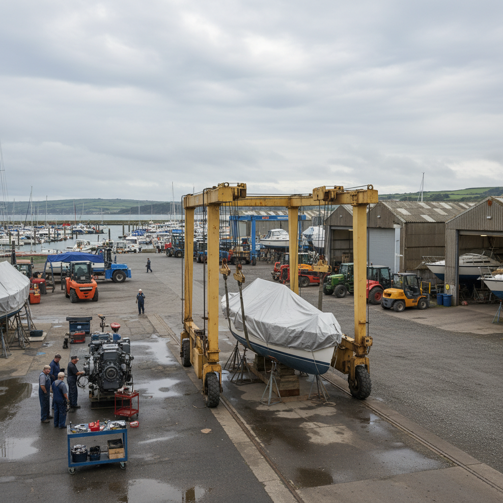 Boatyard Equipment Maintenance: UK Workshop Guide